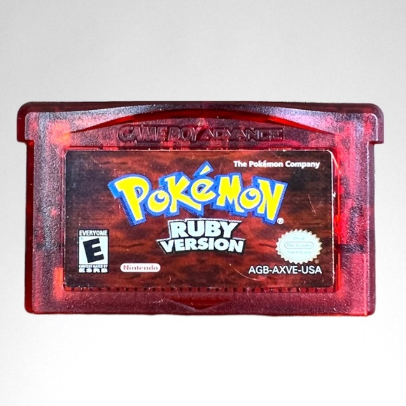 Pokémon Ruby Version [1] (ポケットモンスタールビー・サファイア Poketto Monsutā Rubī) - Picture 1 of 2